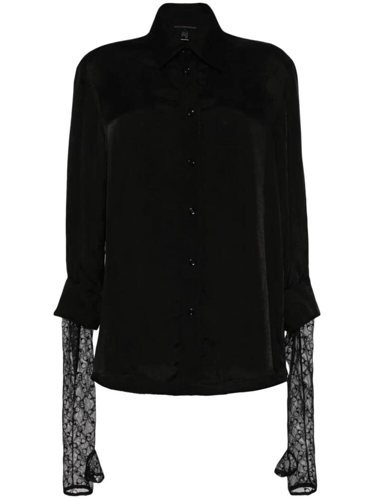 Kiki de Montparnasse glove lace blouse - Black Cover