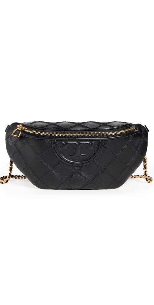 Tory Burch Fleming Soft Belt Bag Black Cover