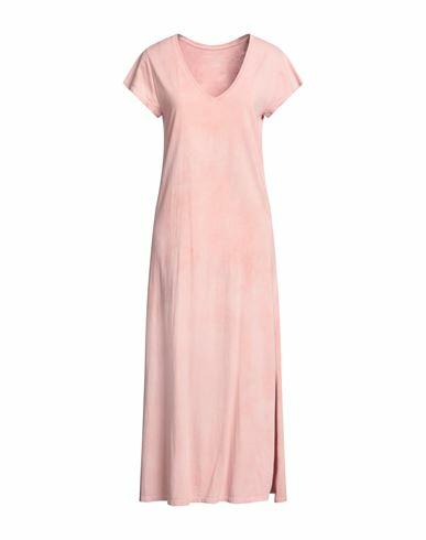 Majestic Filatures Woman Maxi dress Pink Cotton Cover