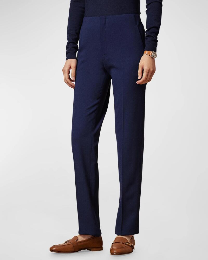 Ralph Lauren Collection Simone Wool Straight-Leg Pants Cover