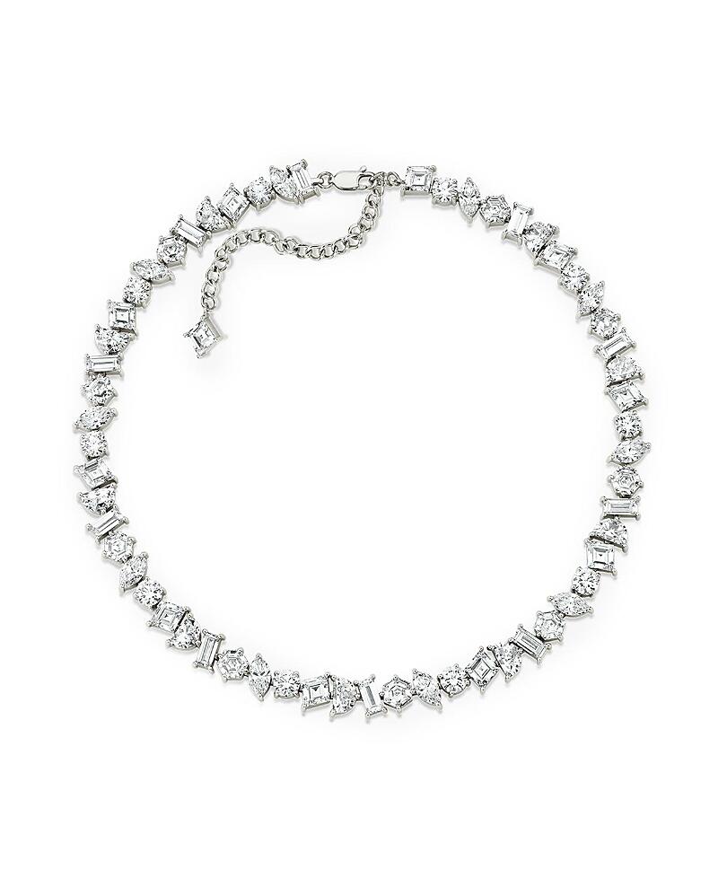 Vrai Lab Grown Diamond Mixed Shaped Illuminate Choker Necklace in 14K White Gold, 35.75 ct. t. w. Cover