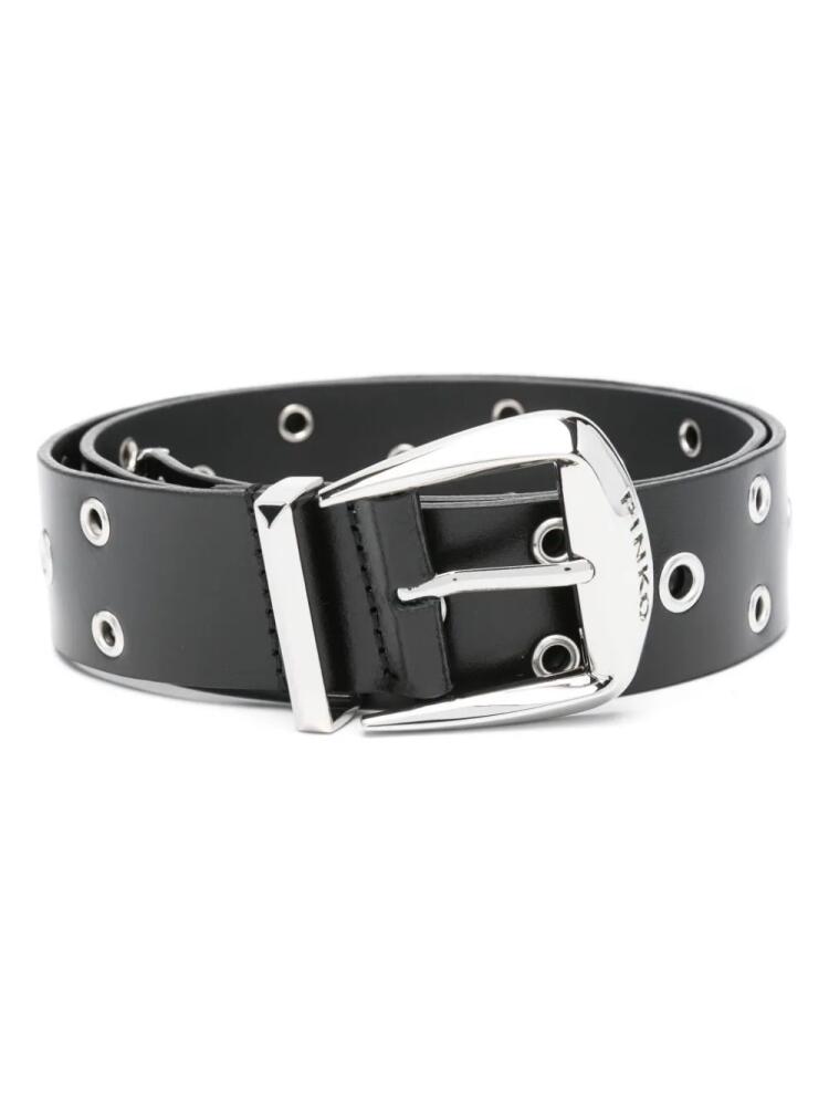 PINKO Nazca H4 belt - Black Cover