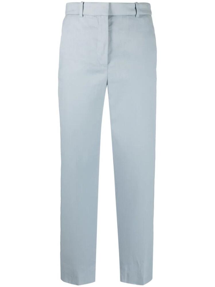 JOSEPH high waist cropped trousers - Blue Cover