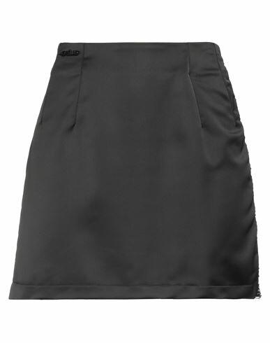 Gaëlle Paris Woman Mini skirt Black Polyester, Elastane Cover