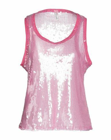 Souvenir Woman Tank top Fuchsia Polyester Cover