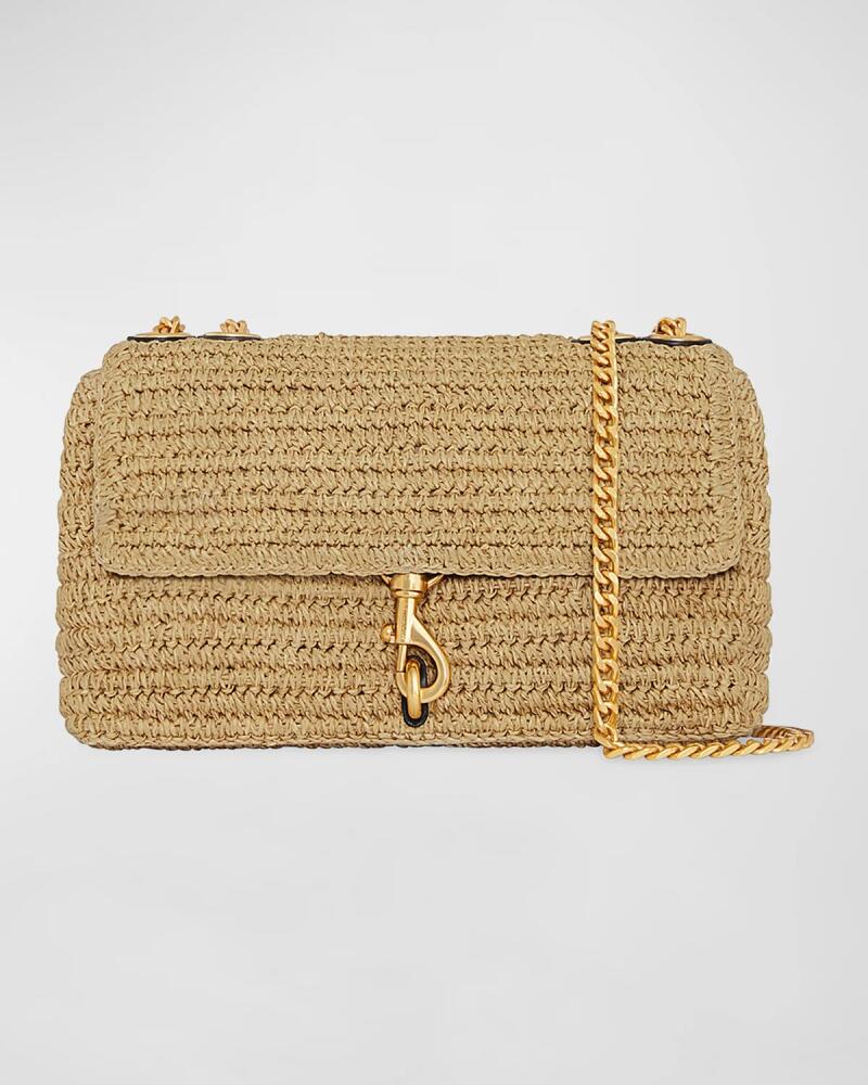 Rebecca Minkoff Edie Medium Woven Crossbody Bag Cover