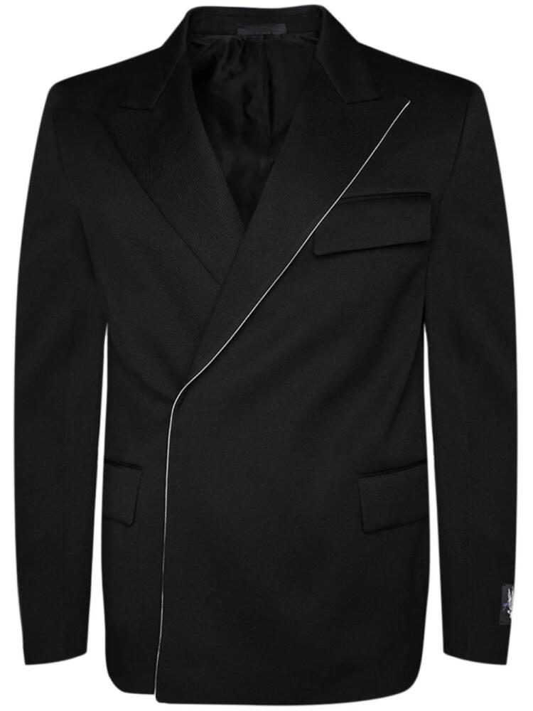 Lanvin double-breasted wool blazer - Black Cover