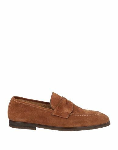 Barrett Man Loafers Tan Leather Cover