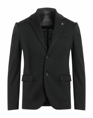 Officina 36 Man Blazer Black Wool, Polyester Cover