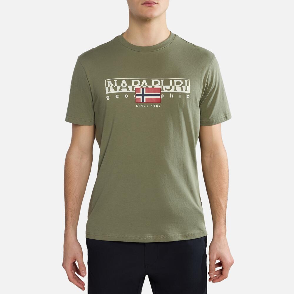 Napapijri Aylmer Logo Cotton T-Shirt Cover