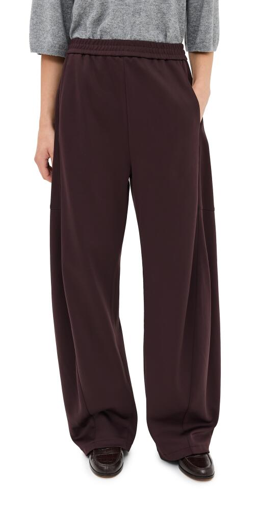 Tibi Active Knit Winslow Pants Brown Cover