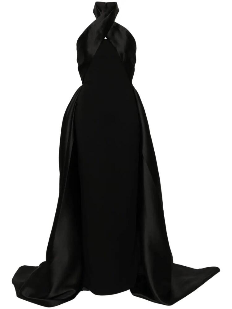 Solace London Rumi maxi dress - Black Cover