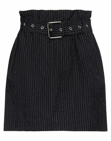 Michael Kors Collection Woman Mini skirt Black Virgin Wool Cover