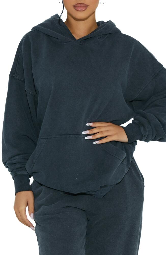 Naked Wardrobe The Ex Boyfriend Hoodie in Grey Cover