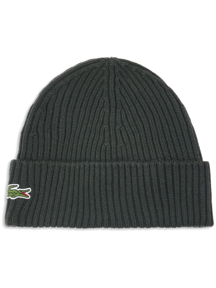 Lacoste logo-embroidered beanie - Green Cover