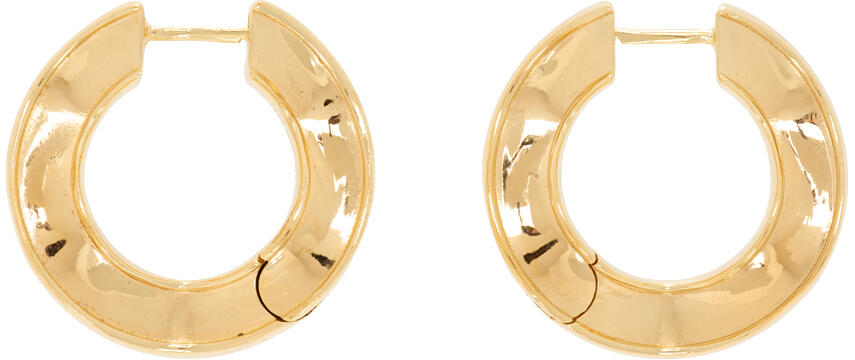 Bottega Veneta Gold Hoop Earrings Cover