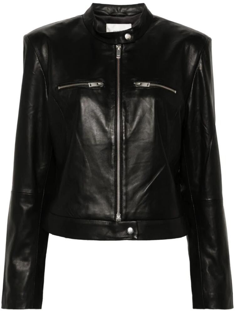 Gestuz OliviGZ leather jacket - Black Cover