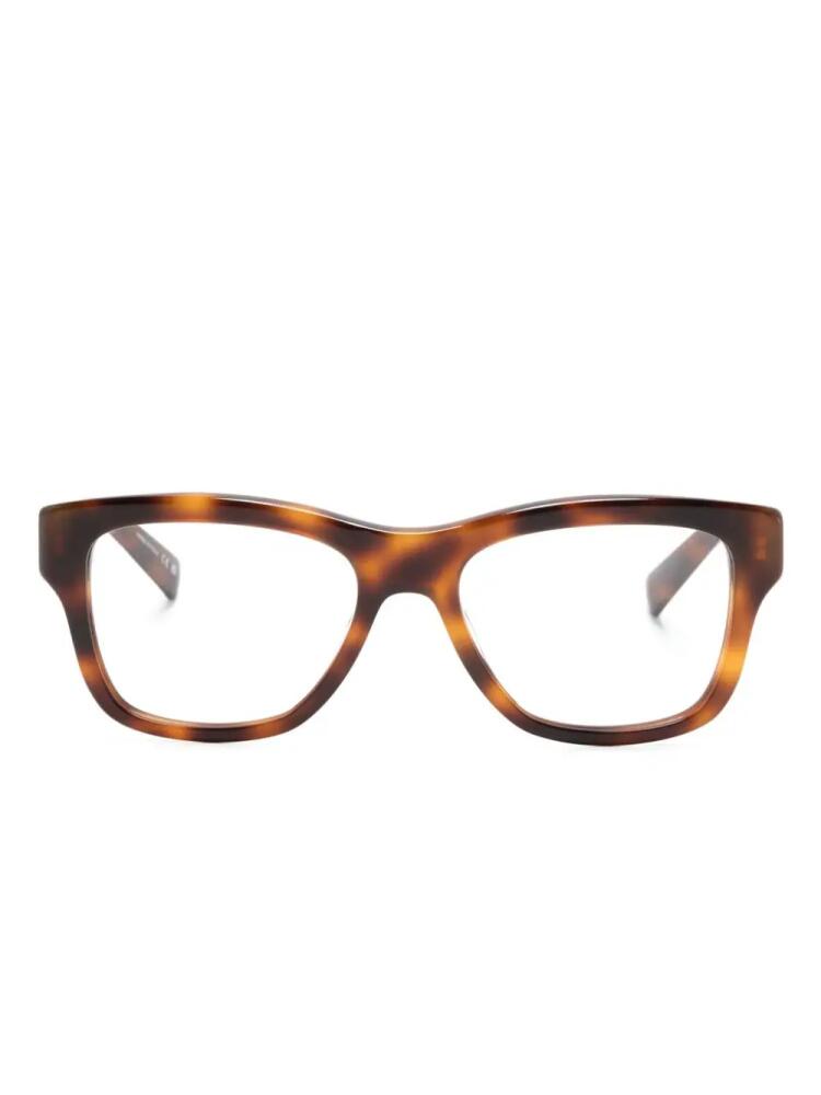 Saint Laurent Eyewear SL 677 square-frame glasses - Brown Cover