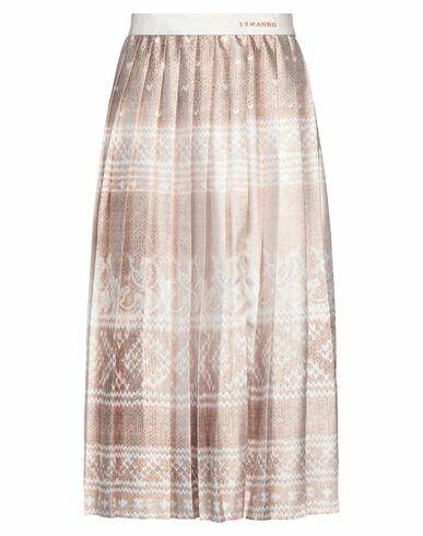 Ermanno Firenze Woman Midi skirt Sand Polyester Cover