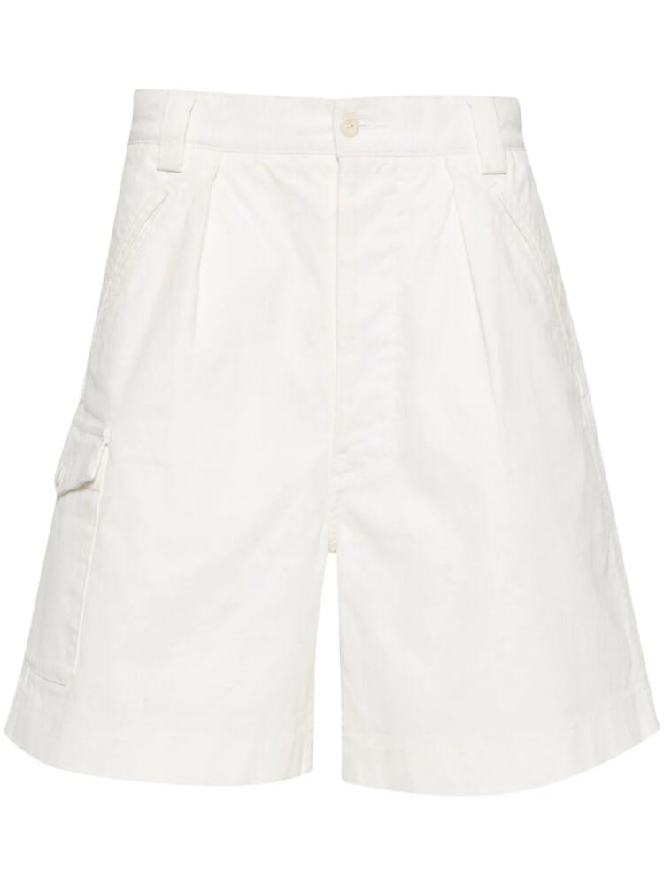 FURSAC canvas bermuda shorts - White Cover