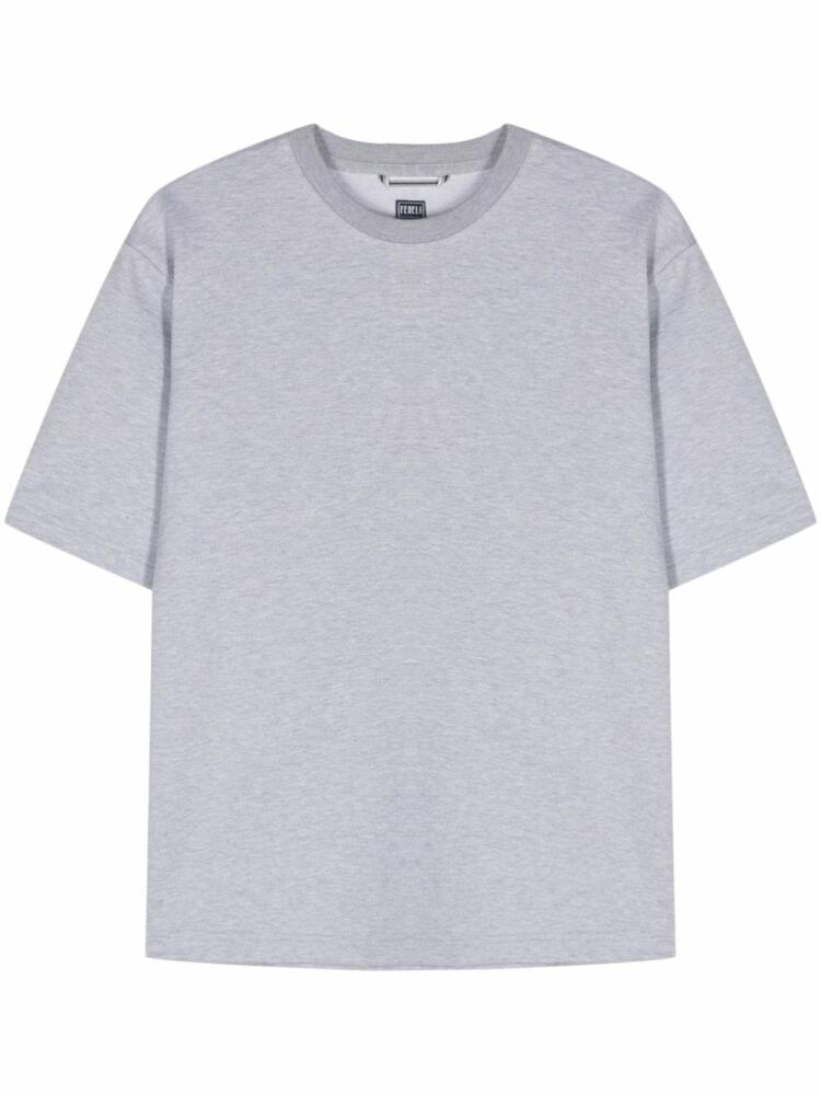 Fedeli Dalton cotton T-shirt - Grey Cover