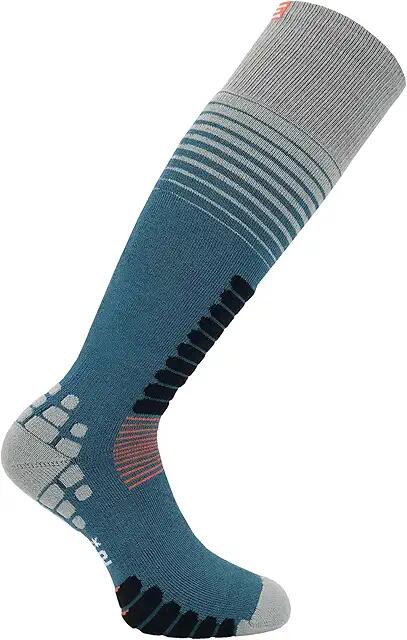 Eurosock Ski Zone (Teal) Crew Cut Socks Shoes Cover