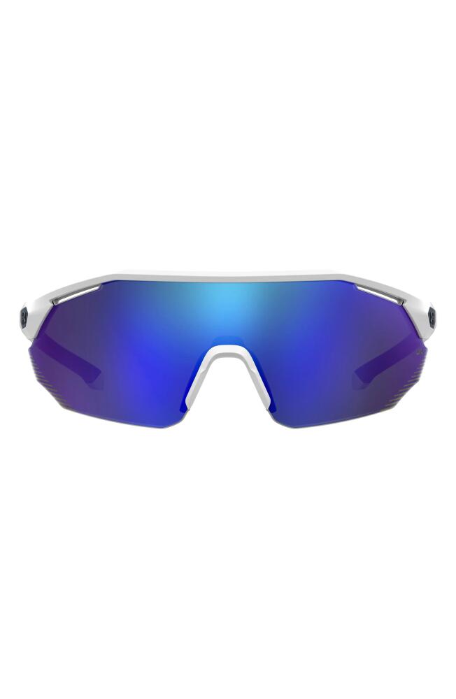 Under Armour 99mm Sport Shield Sunglasses in Whiblublu Cover