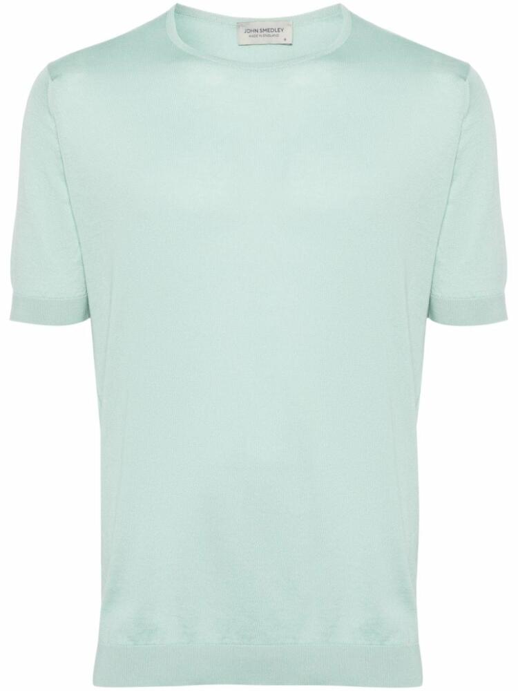 John Smedley Belden cotton T-shirt - Green Cover