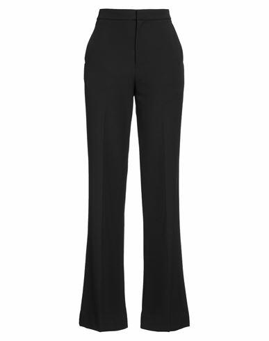 A. l.c. Woman Pants Black Polyester, Viscose, Elastane Cover