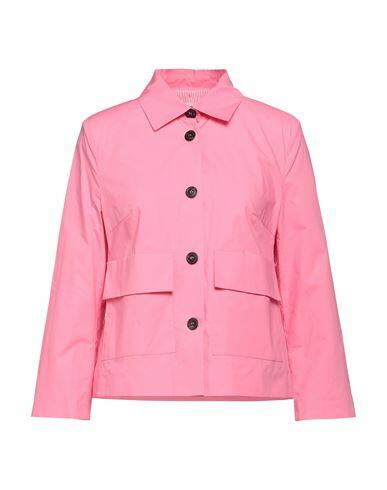 Shirtaporter Woman Blazer Pink Cotton, Polyamide, Elastane Cover