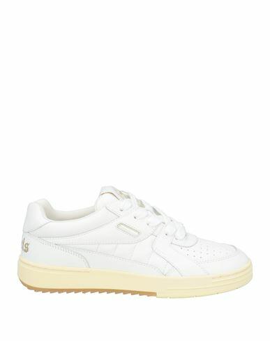 Palm Angels Woman Sneakers White Leather Cover