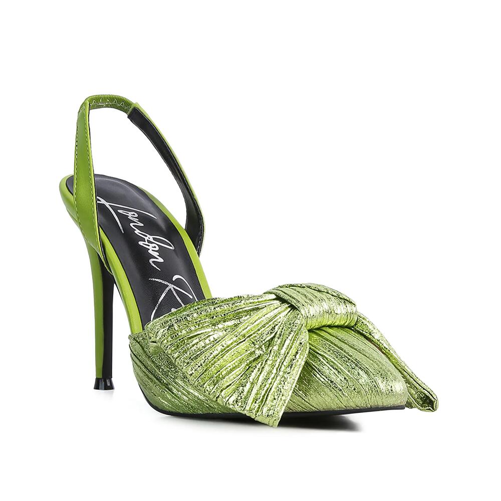 London Rag Kiki Pump | Women's | Green Cover