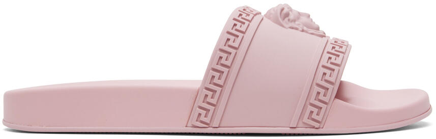 Versace Pink Palazzo Slides Cover