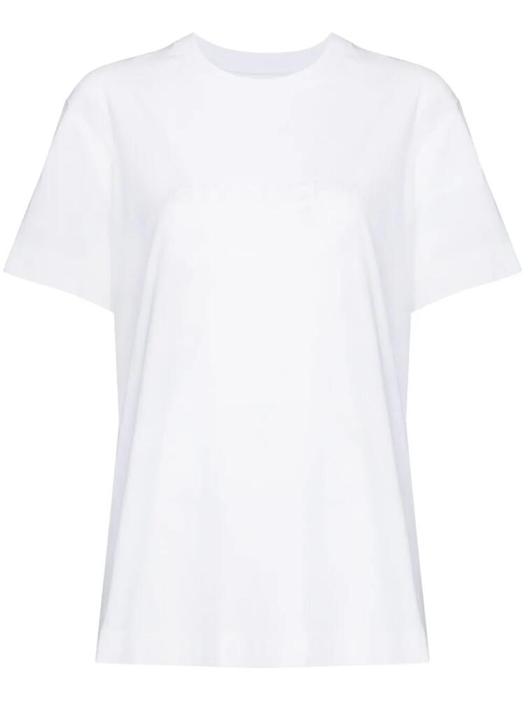 Givenchy logo-print short-sleeve T-shirt - White Cover