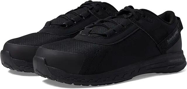 Timberland PRO Overdrive Composite Safety Toe (Black) Men's Shoes Cover