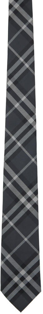 Burberry Gray Check Tie Cover