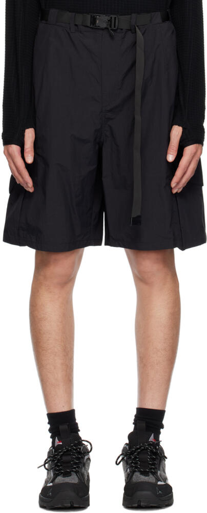 Archival Reinvent Black Curvy Pattern Shorts Cover