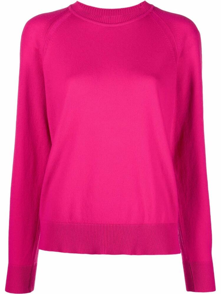 Barrie round-neck cashmere jumper - Pink Cover