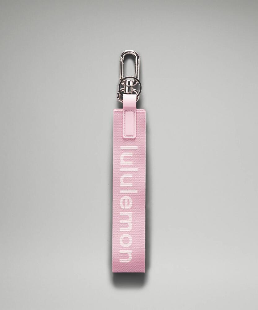 lululemon - Never Lost Keychain - Pink Peony/White Opal Cover