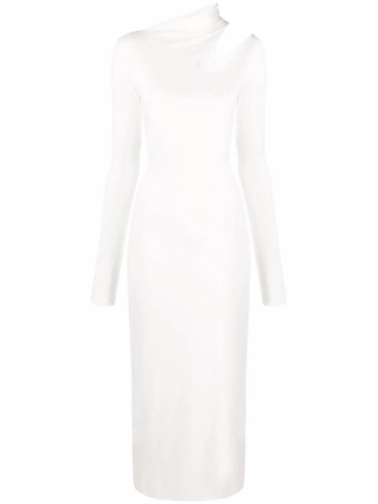 MANURI Bambina On A Saturday Night cut-out dress - White Cover