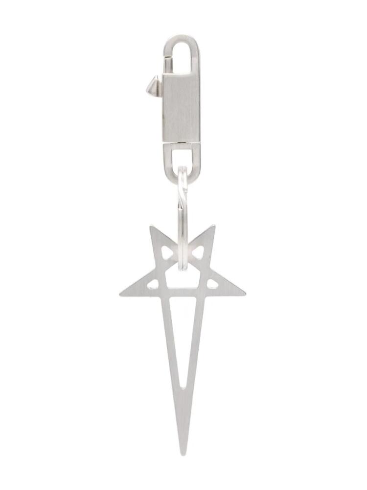 Rick Owens Pentagram lobster keyring - Silver Cover