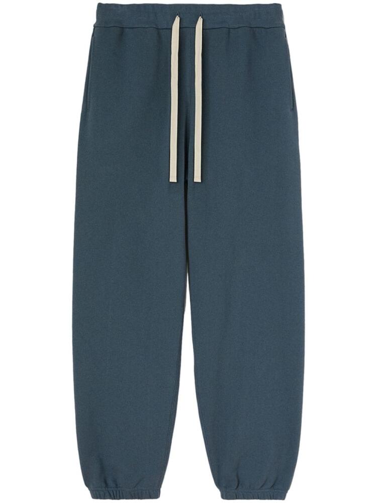 Jil Sander drawstring cotton track pants - Grey Cover