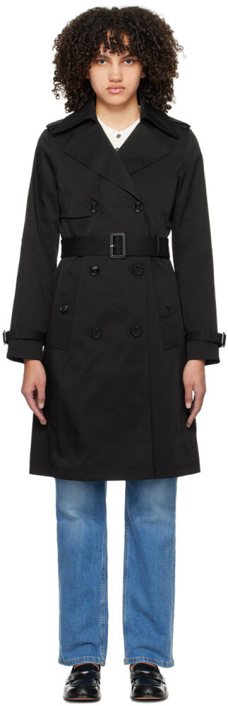 BOSS Black Buckled Trench Coat Cover