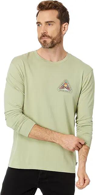 Billabong Rockies Long Sleeve Graphic Tee (Light Sage) Men's Clothing Cover