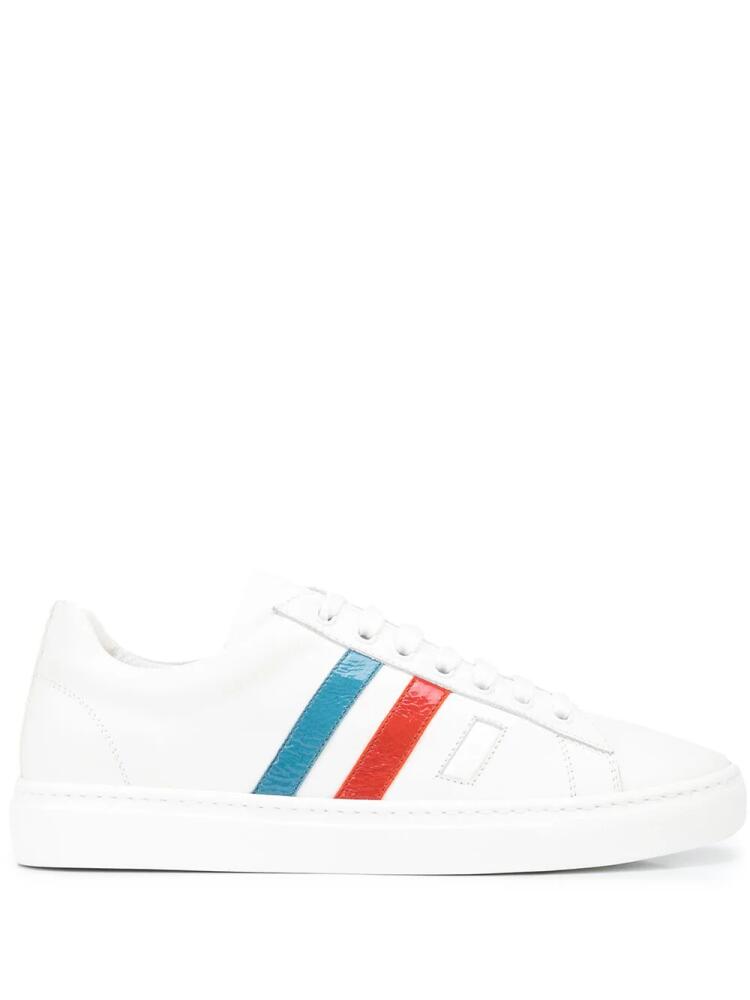 Madison.Maison 3 Stripe & Your Out leather sneakers - White Cover