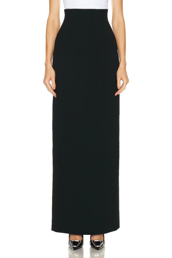 Ferragamo Corset Long Skirt in Black Cover