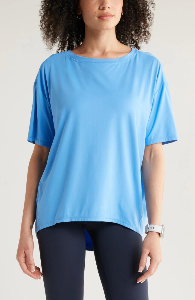 Zella Equilibrium Cocoon T-Shirt in Blue Lapis Cover