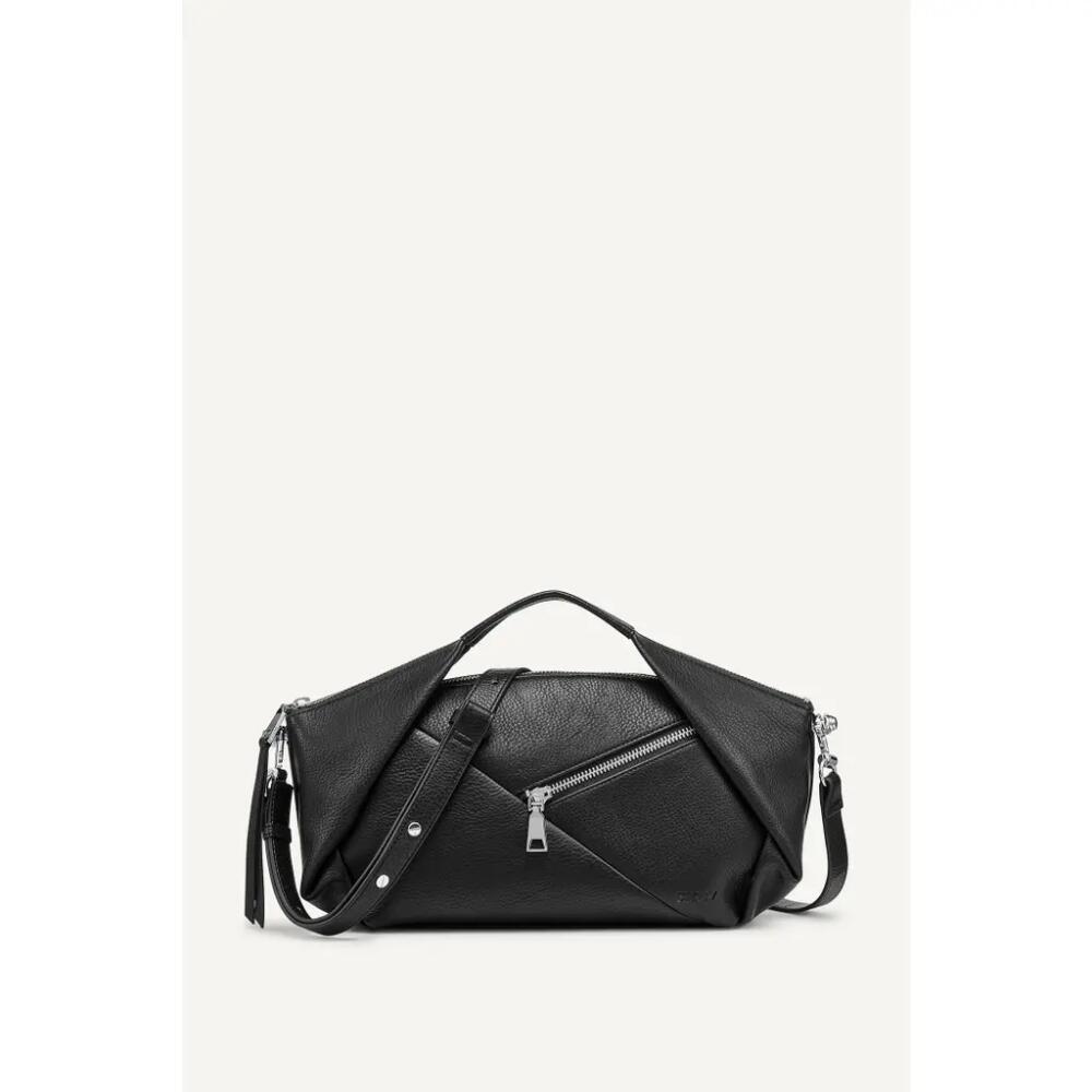 DKNY Monroe Crossbody in Black/silver Cover