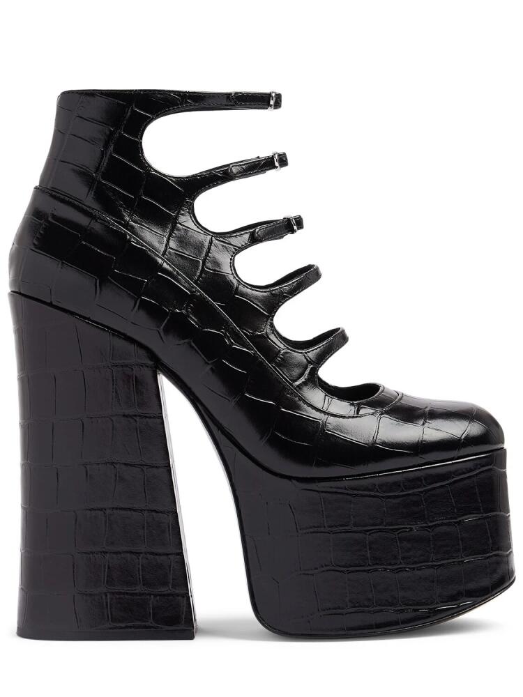 MARC JACOBS The Kiki Leather Platform Heels Cover