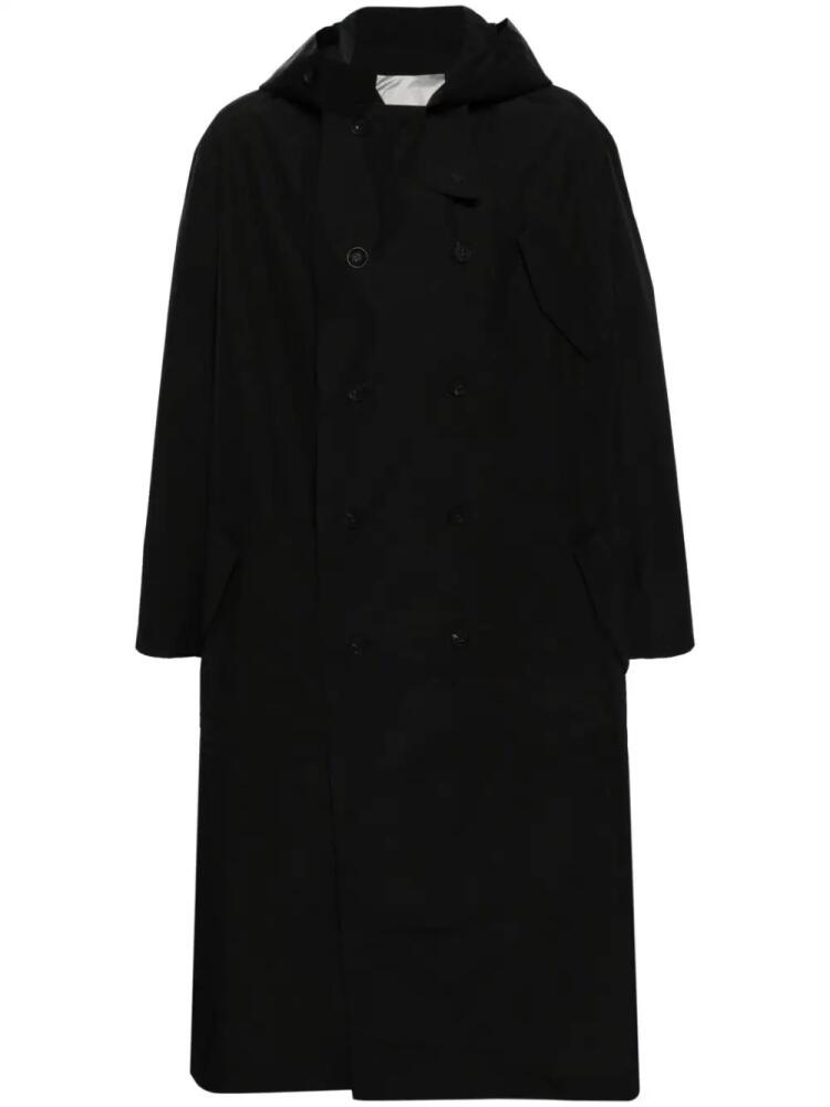 Y-3 x Yohji Yamamoto Gore -Tex® midi trench coat - Black Cover